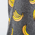 Bananas About You Romper - Gray